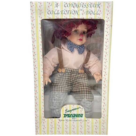 Seymour Mann Connoisseur Andy Collection Doll Hand-Painted Porcelain from Ragged - Picture 1 of 4
